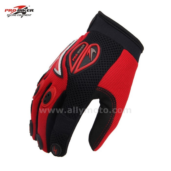 130 Full Finger Gridding Gloves Outdoor Sport Motocross Protective Gear Breathable Glove@3